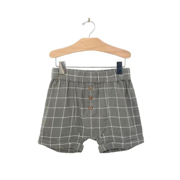 Boy Short- Windowpane - Picture 2 of 2